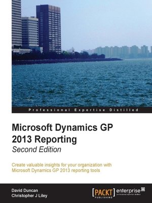 cover image of Microsoft Dynamics GP 2013 Reporting